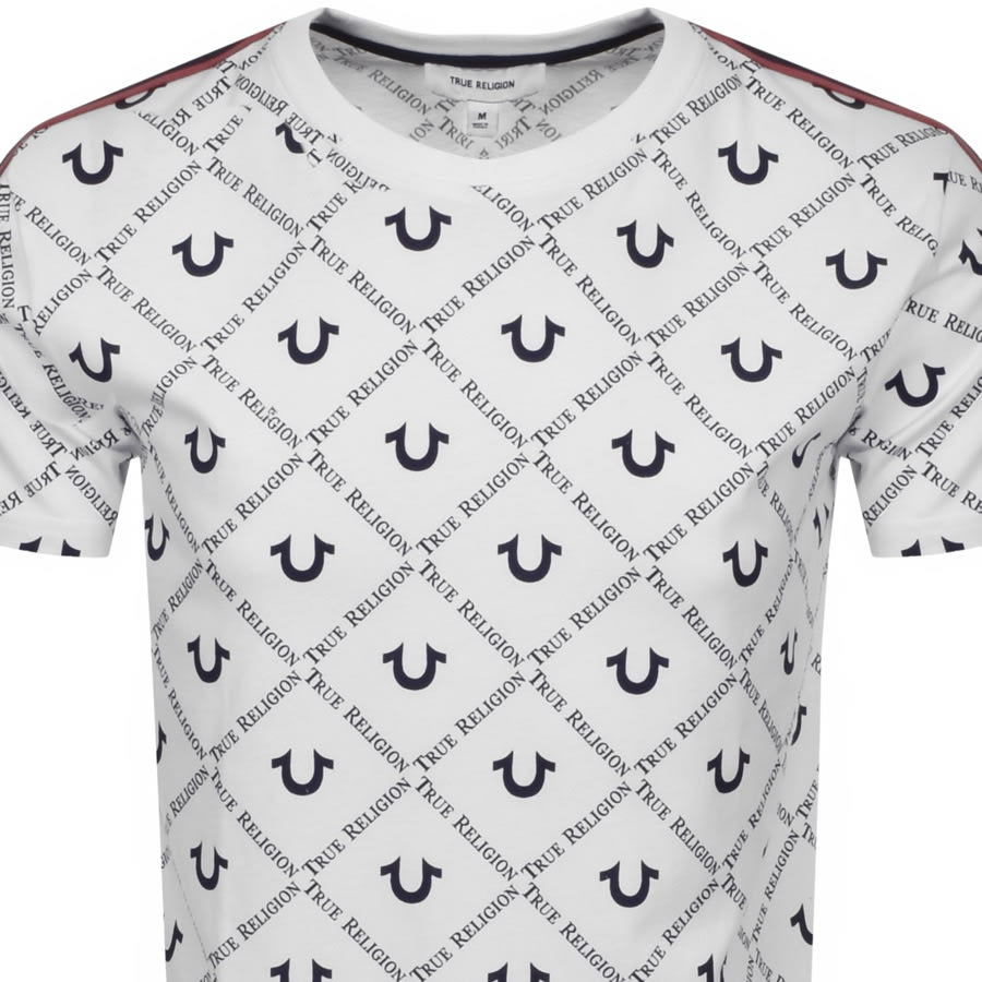 Alternative Image for ProductTrue Religion Jude Logo T Shirt White2